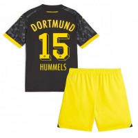 Borussia Dortmund Mats Hummels #15 Gostujuci Dres za djecu 2023-24 Kratak Rukav (+ Kratke hlače)
